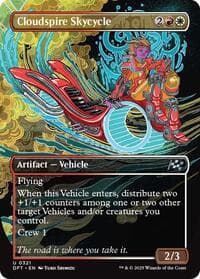 Cloudspire Skycycle (Borderless) - Aetherdrift - Magic: The Gathering card