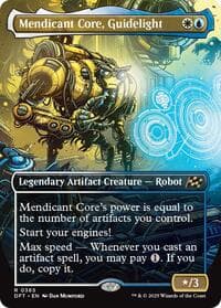 Mendicant Core, Guidelight (Borderless) - Aetherdrift - Magic: The Gathering card