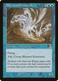 Blizzard Elemental - Urza's Destiny - Magic: The Gathering card