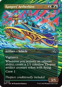 Rangers' Aetherhive (Borderless) - Aetherdrift - Magic: The Gathering card