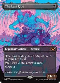 The Last Ride (Borderless) - Aetherdrift - Magic: The Gathering card