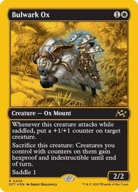 Bulwark Ox (First-Place Foil) - Aetherdrift - Magic: The Gathering card