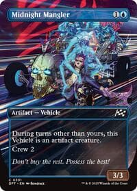 Midnight Mangler (Borderless) - Aetherdrift - Magic: The Gathering card