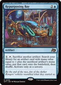 Repurposing Bay - Aetherdrift - Magic: The Gathering card