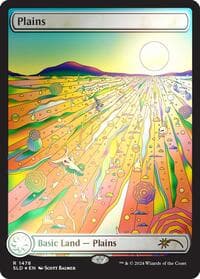 Plains (1478) (Rainbow Foil) - Secret Lair Drop Series - Magic: The Gathering card