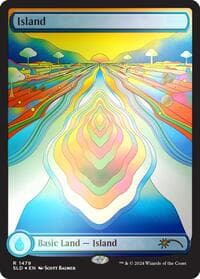 Island (1479) (Rainbow Foil) - Secret Lair Drop Series - Magic: The Gathering card