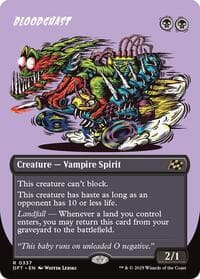 Bloodghast (Borderless) - Aetherdrift - Magic: The Gathering card