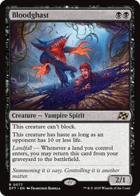 Bloodghast - Aetherdrift - Magic: The Gathering card