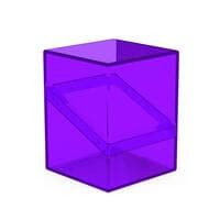 Boulder Deck Case - Clear - Amethyst (Holds 100+) - Ultimate Guard Deck Boxes - Deck Boxes card