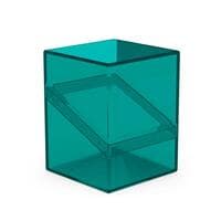 Boulder Deck Case - Clear - Malachite (Holds 100+) - Ultimate Guard Deck Boxes - Deck Boxes card