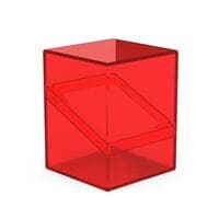 Boulder Deck Case - Clear - Ruby (Holds 100+) - Ultimate Guard Deck Boxes - Deck Boxes card