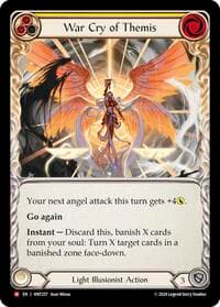 War Cry of Themis - The Hunted - Flesh and Blood TCG card