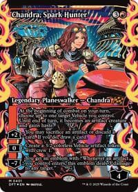 Chandra, Spark Hunter (Showcase) - Aetherdrift - Magic: The Gathering card