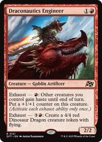 Draconautics Engineer - Aetherdrift - Magic: The Gathering card