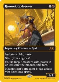Hazoret, Godseeker (First-Place Foil) - Aetherdrift - Magic: The Gathering card