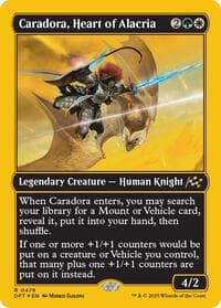 Caradora, Heart of Alacria (First-Place Foil) - Aetherdrift - Magic: The Gathering card