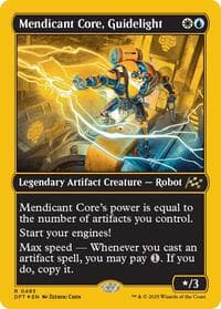 Mendicant Core, Guidelight (First-Place Foil) - Aetherdrift - Magic: The Gathering card