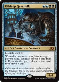 Oildeep Gearhulk - Aetherdrift - Magic: The Gathering card