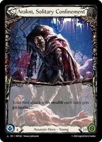 Arakni, Solitary Confinement (Marvel) - The Hunted - Flesh and Blood TCG card