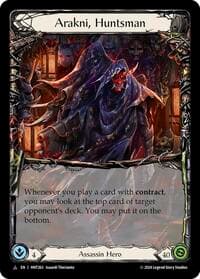 Arakni, Huntsman (Marvel) - The Hunted - Flesh and Blood TCG card