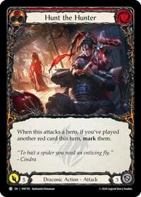 Hunt the Hunter - The Hunted - Flesh and Blood TCG card
