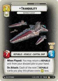 Tranquility - Inspiring Flagship (Top 8) - Organized Play Promos - Star Wars: Unlimited card