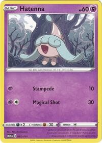 Hatenna - McDonald's Promos 2024 - Pokemon card