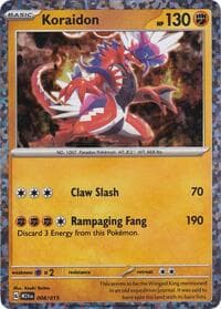 Koraidon - McDonald's Promos 2024 - Pokemon card