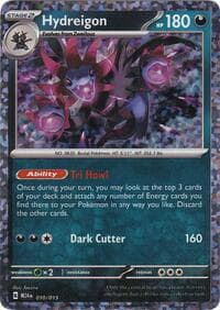 Hydreigon - McDonald's Promos 2024 - Pokemon card
