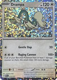 Drampa - McDonald's Promos 2024 - Pokemon card