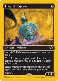 Lifecraft Engine (First-Place Foil) - Aetherdrift - Magic: The Gathering card