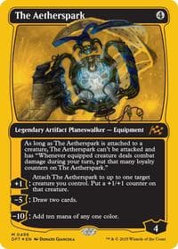 The Aetherspark (First-Place Foil) - Aetherdrift - Magic: The Gathering card
