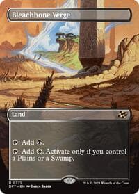 Bleachbone Verge (Borderless) - Aetherdrift - Magic: The Gathering card