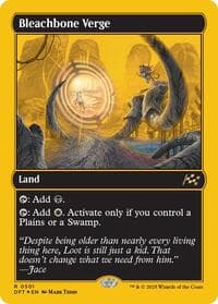 Bleachbone Verge (First-Place Foil) - Aetherdrift - Magic: The Gathering card