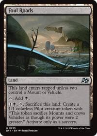 Foul Roads - Aetherdrift - Magic: The Gathering card
