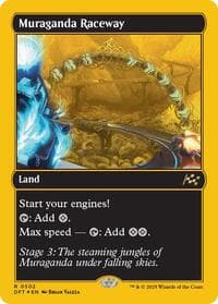 Muraganda Raceway (First-Place Foil) - Aetherdrift - Magic: The Gathering card