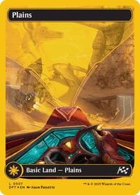 Plains (0507) (First-Place Foil) - Aetherdrift - Magic: The Gathering card