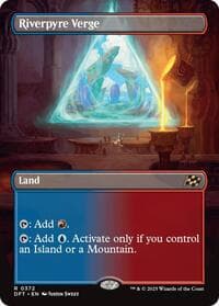Riverpyre Verge (Borderless) - Aetherdrift - Magic: The Gathering card