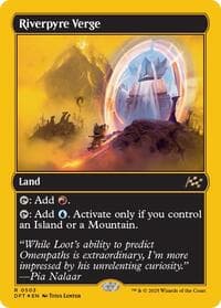 Riverpyre Verge (First-Place Foil) - Aetherdrift - Magic: The Gathering card