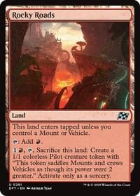 Rocky Roads - Aetherdrift - Magic: The Gathering card