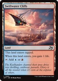 Swiftwater Cliffs - Aetherdrift - Magic: The Gathering card