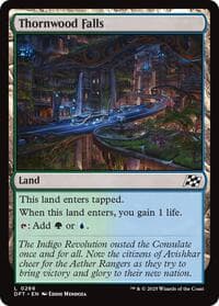 Thornwood Falls - Aetherdrift - Magic: The Gathering card