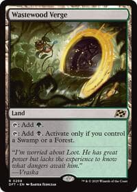Wastewood Verge - Aetherdrift - Magic: The Gathering card