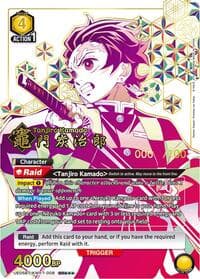 Tanjiro Kamado (008) (SR***) (Serial Numbered) - UE05BT: Demon Slayer: Kimetsu no Yaiba - Union Arena card