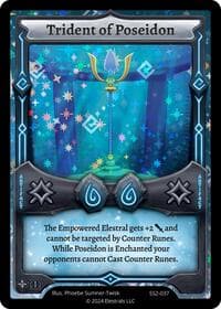 Trident of Poseidon - Shattered Stars Chapter 2 [SS2] - Elestrals card