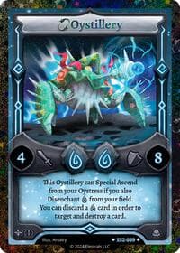 Oystillery (Stellar) - Shattered Stars Chapter 2 [SS2] - Elestrals card