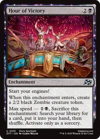 Hour of Victory - Aetherdrift - Magic: The Gathering card