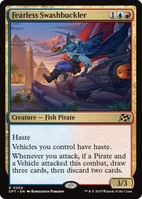 Fearless Swashbuckler - Aetherdrift - Magic: The Gathering card