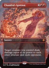 Chandra's Ignition (Borderless) - Special Guests - Magic: The Gathering card