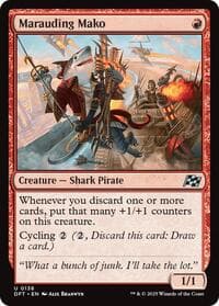 Marauding Mako - Aetherdrift - Magic: The Gathering card